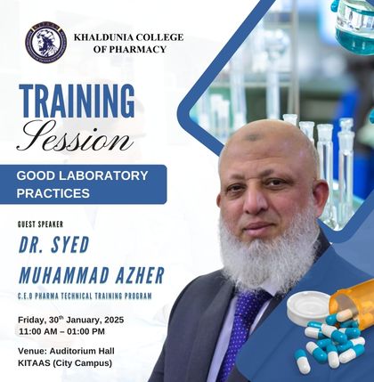 Training Session on Good Laboratory Practices to Be Held at KITAAS